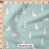 Ruler Scale for Bunnies (Teal) by Hey Cute Design